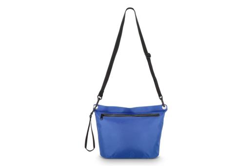 Wasserabweisende Ripstop-Umhängetasche 33 x 23 x 13 cm Dunkelblau