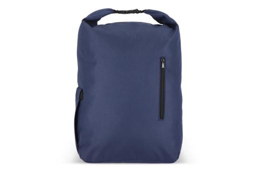 R-PET 600D Rolltop-Rucksack 20L Dunkelblau