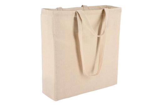 Tote bag OEKO-TEX 38x10x42 140gsm Ecru