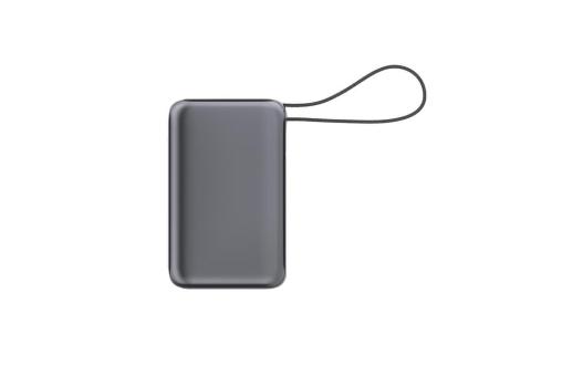 Nova Laptop 65W Powerbank mit integriertem USB-C-Kabel 30000 mAh Dunkelgrau