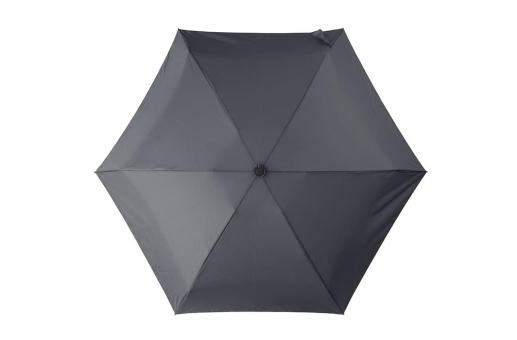 Ultraleichter 21” Regenschirm mit Hülle Schwarz