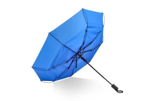 Daintree 190T Pongee 21.5" Faltbarer windproof Regenschirm Auto open Blau