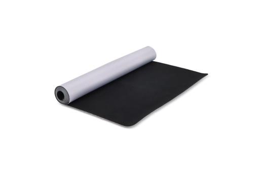 Yoga-Matte mit Sublimationsdruck, 61 x 173 cm, mit Tragegurt Weiß