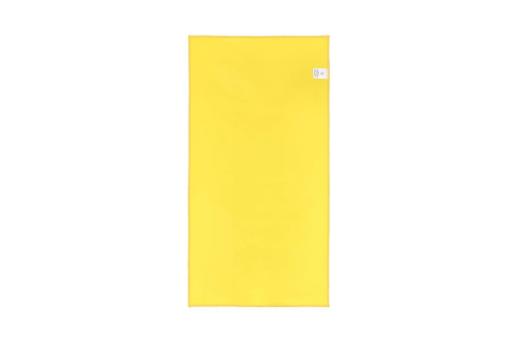R-PET quick dry sports towel 40x80cm with pouch (200g/m²) sublimation Yellow