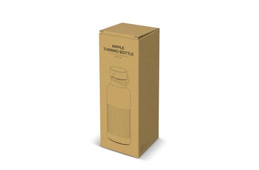 Recycled Stainless steel Thermo bottle 500ml Dark blue
