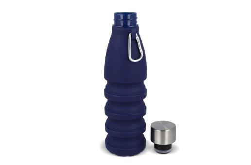 Collapsible Water bottle 550ml Dark blue