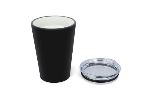 InSideOut T-ceramic Thermobecher Murray mit Deckel 300ml Schwarz