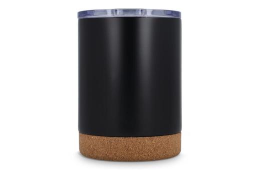 T-ceramic thermo mug with lid Lena 350ml Black