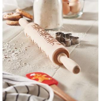STAMPA Christmas pastry wooden rolling Timber