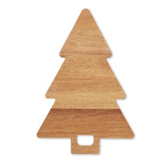 ARBETO Acacia serving board Xmas tree Timber