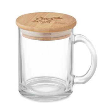 CELESTIAL Recycled glass mug 300 ml Transparent