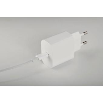 PLUGME 2-Port USB-Ladegerät Weiß