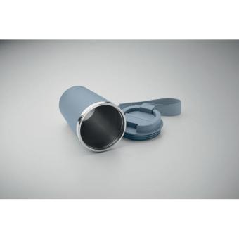 TOPAZ Doppelwandiger Trinkbecher 350 Petrol