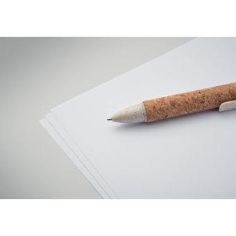 ARBOCHO 4-Farb-Kugelschreiber Kork Beige