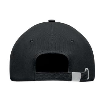 LUZCAP Baseball Kappe mit LED 220g/m² Schwarz