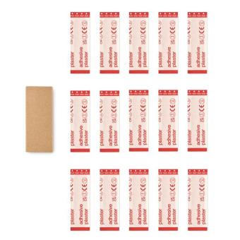 OUCH 15 pieces adhesive plasters Fawn