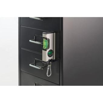 MAGNEL Mini magnetic aluminium level Silver