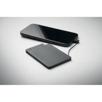 SLIMPO Magnetic power bank 2500 mAh Black