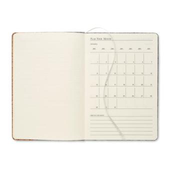 CORKBOOK DIN A5 Notizbuch RPET-Filz Grau