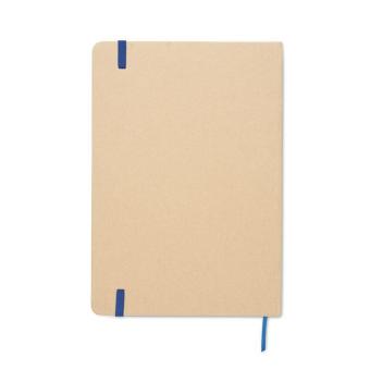 ROUTE DIN A5 Notizbuch für Gravur Blau