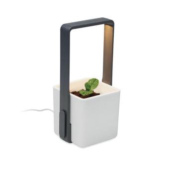 LUSHLET Inndor-Pflanztopf mit LED Weiß