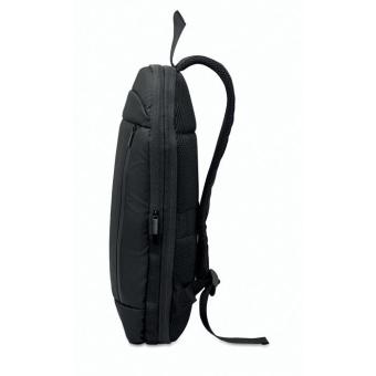 XPANDA 16" Rucksack 600D RPET Schwarz