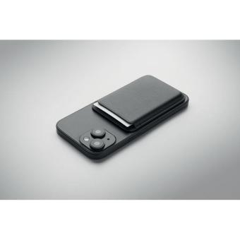 KARTA Magnetic credit card holder Black
