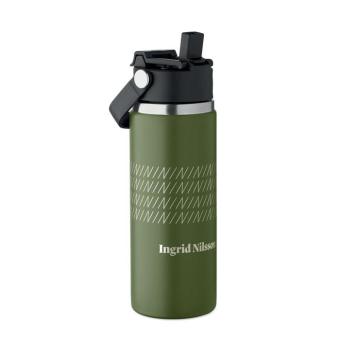 SUMA GRIP Double wall bottle 500 ml Dark green