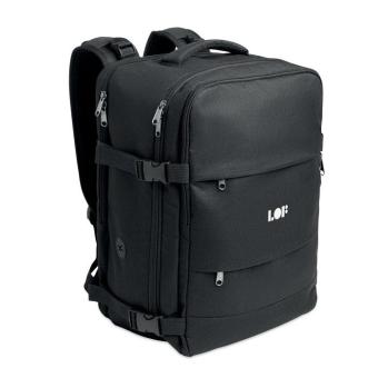 FLYHIGH Rucksack in Kabinengröße Schwarz