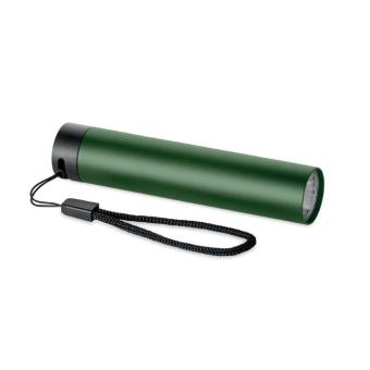 LUME Aluminium torch Dark green