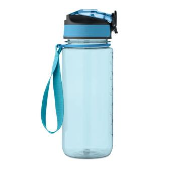 ENKEL Sports bottle 700ml Transparent lightblue