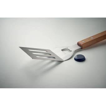 OPENCOOK Grill-Spachtel mit Buchenholz Holz