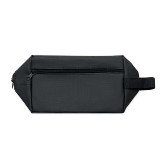 DOPPKIT Toiletry bag in 600D RPET Black