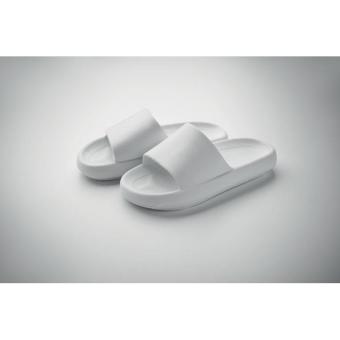 EVASLIDE Unisex EVA sliders size 40/41 White
