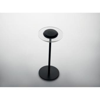 LOUNGE Rechargeable iron table lamp Black