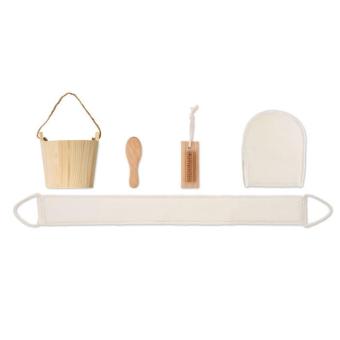 SELFCARE Bade-Set Holz
