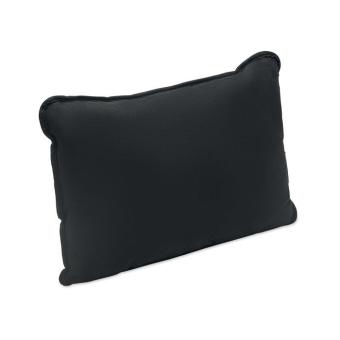 SUICUSH Suede fabric cushion Black