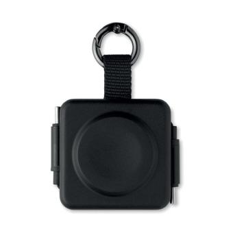 SKILFUL Einziehbares 100W-Typ-C-Kabel Schwarz