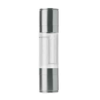 MOLIN 2-in-1 salt and pepper mill Silver