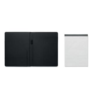 PROFILE4 A4 portfolio with notepad Black