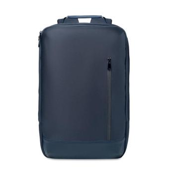 BOSTON 15" Laptop-Jacquard-Rucksack Blau