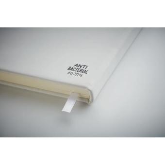 ARCO CLEAN Antibakterielles A5 Notizbuch Weiß