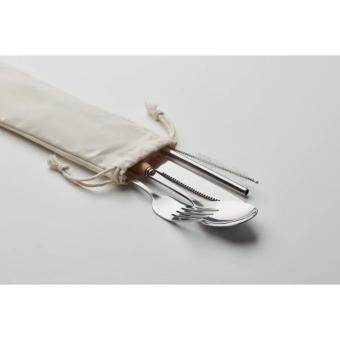 CUSTA SET Cutlery set stainless steel Fawn