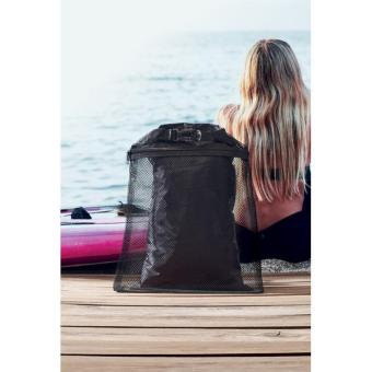 SCUBA MESH Waterproof bag 6L with strap Black