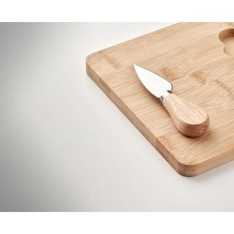 DARFIELD Cheese board set in bamboo Timber