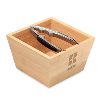 NUEZ Nut cracker set Timber