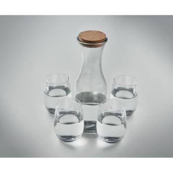 PICCADILLY Set aus recyceltem Glas Transparent