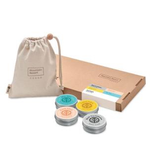 ELEGANCE Vegan Gift set travel Timber