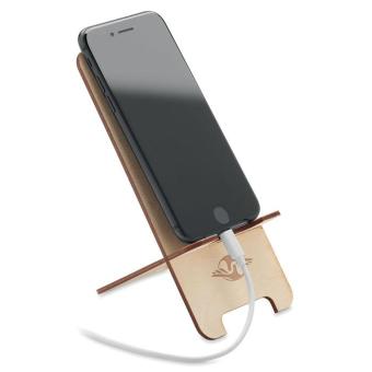 GROUW STAND Birch Wood phone stand Timber