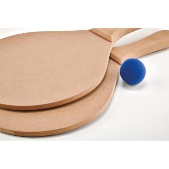 RAQUET Beachball Spiel Holz